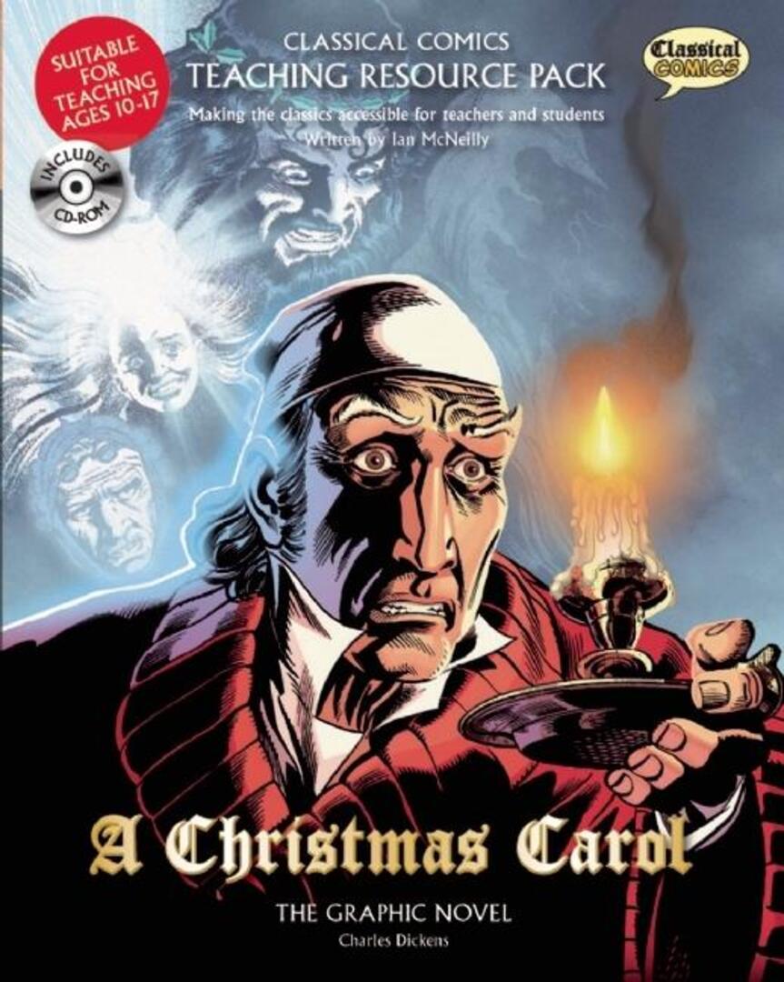Cover image for Classical Comics Teaching Resource Pack: A Christmas Carol ISBN 9781906332570